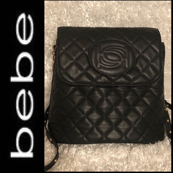 Bebe Bags Bebe Olivia Icon Logo Backpack Poshmark